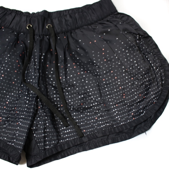 Speedo Workout Running Shorts Geometric Black S - Picture 2 of 6